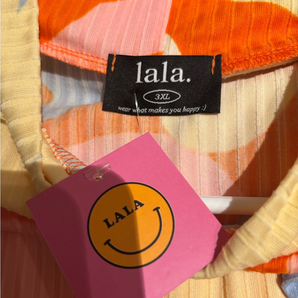 LALA Women's Pants & Jumpsuits - Orange and Yellow